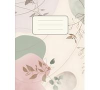 Beige Minimal Notebook - 8.5x11 in, 100 pages: Neutral Aesthetic Lined Journal