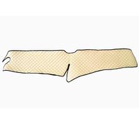 Beige Opaco Eco Pelle Pannello Cruscotto Cover per Scania S 2017 + Nextgen