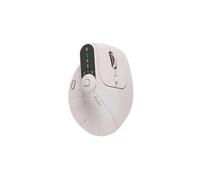 (Beige) Saker Ergonomic Triple,Ergonomic Vertical Mouse: Tri-Mode Wireless, Rechargeable