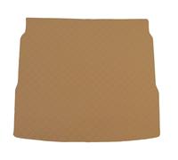 BEIGE SCURO Tappetino bagagliaio Ecopelle per BMW 5 G61 Touring 05.2024-…, tappe
