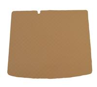 BEIGE SCURO Tappetino bagagliaio Ecopelle per Skoda Elroq 2025-… inferiore livel