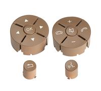 Beige Steering Wheel Control Button Fit For Benz W204 W212 X204 W207 fr C E GLK