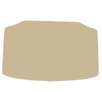 BEIGE Tappetino tronco velluto per VW Polo VI 2G AW H/B DB nessun piano mobile 2