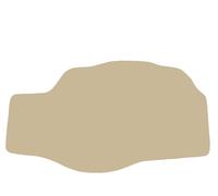 BEIGE Tappeto tronco velluto per Ford Mondeo SD Ibrido 2014-2022