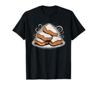 Beignet di New Orleans Jazz Quartiere Francese Maglietta