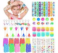 Beihre Gadget Compleanno Bambina, Dinosaure Gadget Festa Compleanno Bambini, Giochini per Feste di Compleanno Bambini Mini Smiley Spring, Bracciali per Bambina Bambini