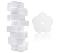 BEIIEB 8 pezzi spugna assorbente l'olio, spugna assorbente per il bagnetto a schiumo,spugna per la pulizia di Piscina, Pulitore di Spa per bagnetto Piscina, Piscina, Spa (Forma di Fleur)