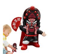 Beijing Drama Doll, bambola drammatica che cambia il volto | Sculture drammatiche di Pechino con 5 volti interattivi | Figurina souvenir drammatica cinese