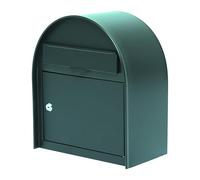 BeiJingYZ Cassette Postali per Esterno a Muro, Cassetta Postale Condominiali con Serratura, Buca Lettere da Esterno in Metallo da Appendere per Casa, Ufficio, Scuola, 32 * 18 * 38 cm(Green)