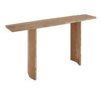 BeiJingYZ Consolle Ingresso Stretti, Tavolo Consolle da Divano Dietro il Divano in Legno Massello per Soggiorno, Corridoio, Ingresso, Facile da Montare(Yellow,100x35x75 cm/39x14x30 in)