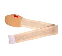 BeiJingYZ Fascia Ernia Ombelicale per Uomo e Donna, Fascia Addominale Post Operatoria, Supporto per Ernia Addominale con 3 Cuscinetti di Compressione(Large)