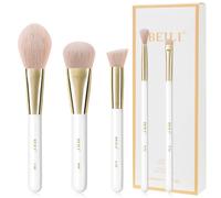BEILI Set di pennelli per trucco, pennelli per trucco professionale, tinto contorno, trucco, pennello vegano, fondotinta, cipria, contorno ombretto, evidenziazione