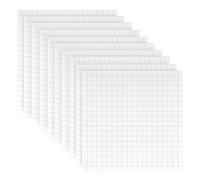 BEIMEIII 2000 cuscinetti adesivi 3D, 5 x 5 x 3 mm, colore bianco, in gommapiuma, per carta, plastica, metallo (4000)