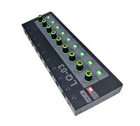 Beimus 4/8 canali miniatura metallo microfoni Mixer Console per Podcasting Band Pratica e Mobile Music Production Sound Mixer