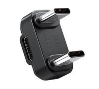 Beimus Adattatore USB C tipo U Splitter per ricevitore MIC Collegamento 480Mbps sincronizzazione dati e ampia compatibilità Adattatore USB a forma di U per dispositivi