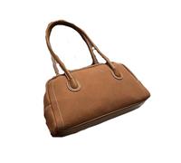 Beimus Borsa a tracolla per le donne alla moda pochette da sera borsa in pelle PU sotto il braccio borse Hobos Toted borsa con cerniera pochette borsa con chiusura a cerniera, Marrone, One Size