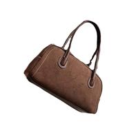 Beimus Borsa a tracolla per le donne alla moda pochette da sera borsa in pelle PU sotto il braccio borse Hobos Toted borsa con cerniera pochette borsa con chiusura a cerniera, Caff, One Size