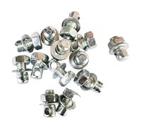 Beimus Bullone di ormeggio del freno zincato resistente con impugnatura rinforzata in fibra per regolatore di tensione del cavo del freno del ciclo