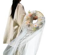 Beimus Cappello da sole leggero e rinfrescante a tesa larga, accessorio alla moda per uso quotidiano all'aperto cappello da agricoltore cinese, I salici sono bianchi, Taglia unica