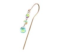 Beimus Catcher sfera di cristallo fiore pianta ceppi pianta in vaso interno esterno appeso esterno interno giardino decorazione palo di cristallo multifunzionale Sun Catcher palo per giardinaggio