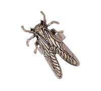 Beimus Cicala realistica progetta anelli regolabili usura comoda materiali in lega robusta per pelli sensibili accessorio moda gioielli Cicala, Gold, come descritto, come descritto