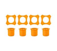 Beimus Copertura per microfono in spugna ad alta densità con anelli antiscivolo per migliorare le protezioni antiscivolo Design ergonomico per un uso prolungato Copertura in schiuma resistente per