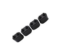 Beimus Cuscinetti resistenti alle intemperie per porte del veicolo, design anti design, facili da montare sulla cerniera delle porte, 4 pezzi, per kit di conversione della cerniera della portiera del