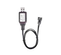 Beimus Efficiente 600mA 6.4V SM3P Spina Batteria Ricarica Costruito in Caratteristiche per Escavatore Camion Giocattolo Ingegneria Veicolo con Indicatori LED