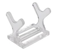 Beimus Esche decorative trasparenti che mostrano il supporto dello scaffale del supporto dell'esca di pesca espositori rack per la pesca scaffale del negozio di pesca esche decorative che mostrano