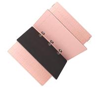 Beimus Espositore portatile per badge in feltro per scarpe, con texture in morbido feltro, custodia da viaggio per spilla, 27x25x5cm, Feltro, Ammolite