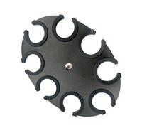 Beimus Multi supporto per microfono organizer di forma rotonda supporto per microfono dotato di custodia in silicone e montaggio