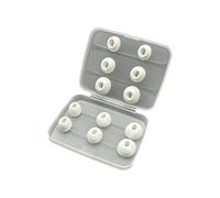 Beimus Punta per orecchio in silicone per riduzione del rumore, set da 12 pezzi, sicuro per/stili di vita attivi, materiali facili da pulire, ipoallergenici