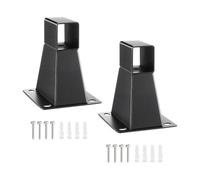 Beimus Staffe da parete per tende da sole laterali forti e stabili per una rapida installazione su staffe di montaggio laterali in cemento o pietra o legno