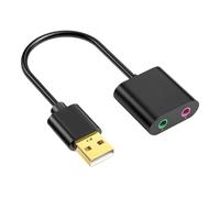 Beimus USB Esterni Spine E Giocare 3.5mm Interfacce In Lega di Alluminio Per Laptop Desktop USB Interfacce Esterne