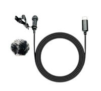 Beimus ZJ030MR - Microfono lavalier USB C, microfono a condensatore omnidirezionale con clip, 20 Hz-16 kHz