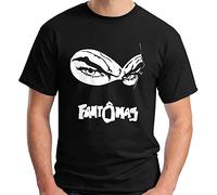 BEINENG Fantomas Logo Mr.Bungle Avant Garde Metal Band Short Sleeve Black T-Shirt Black M