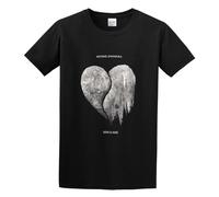BEINENG Michael Kiwanuka Love & Hate Cotton T Shirt Men Tops Tee Black L