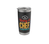 Being A Chef Saved Me From Becoming Homeless Cook Chefs Bicchiere termico in acciaio inox doppia parete