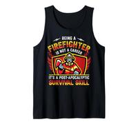 Being A Firefighter Fireman Proud Firefighters Lovers Canotta