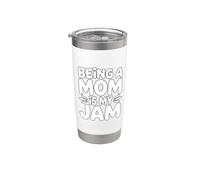 Being A Mom Is My Jam Bicchiere termico in acciaio inox doppia parete