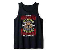 Being A Retired Firefighter Fireman Funny Firefighters Canotta