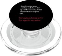 Being Alive is a Special Occasion Daily Gratitude Quote Fun PopSockets PopGrip per MagSafe