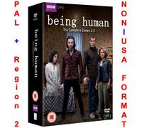 Being Human: Season 1 and 2 and 3 [NON-U.S.A. FORMAT: PAL Region 2 U.K. Import] (Complete Series 1-3 BBC Box Set Collection)