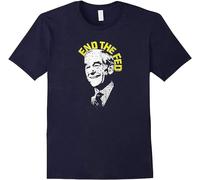 Being Libertarian Dr. Ron Paul End The Fed Men's T-Shirt Navy XXL
