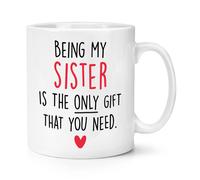 Being My Sorella Is The Solo Regalo Che Ti Serve Cuore 284ml Tazza Joke Sarcasm
