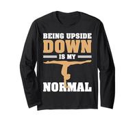 Being Upside Down Is My Normal Maglia a Manica