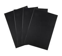 beinkmake 12 toppe gonfiabili in PVC per riparazione kayak, set di riparazioni per barche gonfiabili, gommoni, kayak, canoa, zattere, piscina, colore nero