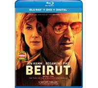 Beirut (Blu-ray) Jon Hamm Rosamund Pike Dean Norris Mark Pellegrino Larry Pine