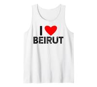 Beirut Lebano T-Shirt - I Love You Beirut Lebanon Shirt Canotta