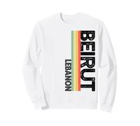 Beirut Lebanon Design T-Shirt Beirut Libano Felpa